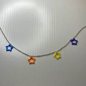 Neon Star Choker